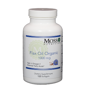 Flax Oil Organic 1000 mg 120 SG
