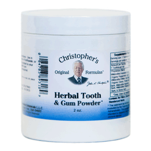 Dr. Christophers Herbal Tooth & Gum Powder 2 oz