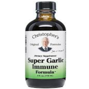 Super Garlic Immune Syrup 4 oz.